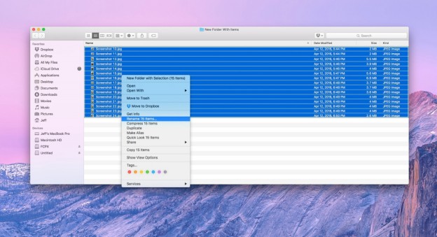 Quickly rename multiple files on your Mac using Finder_001